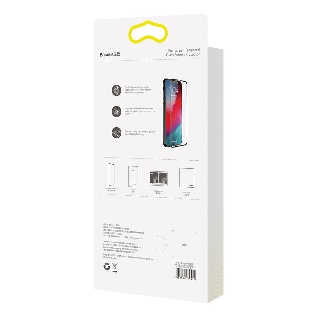 Baseus Silk-Screen Tg Film 0.3Mm Iphone X/Xs