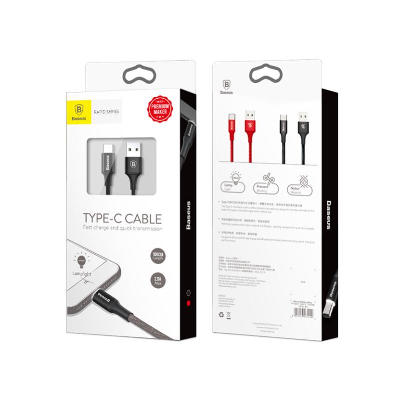 Baseus Indicator Light C Cable 1M