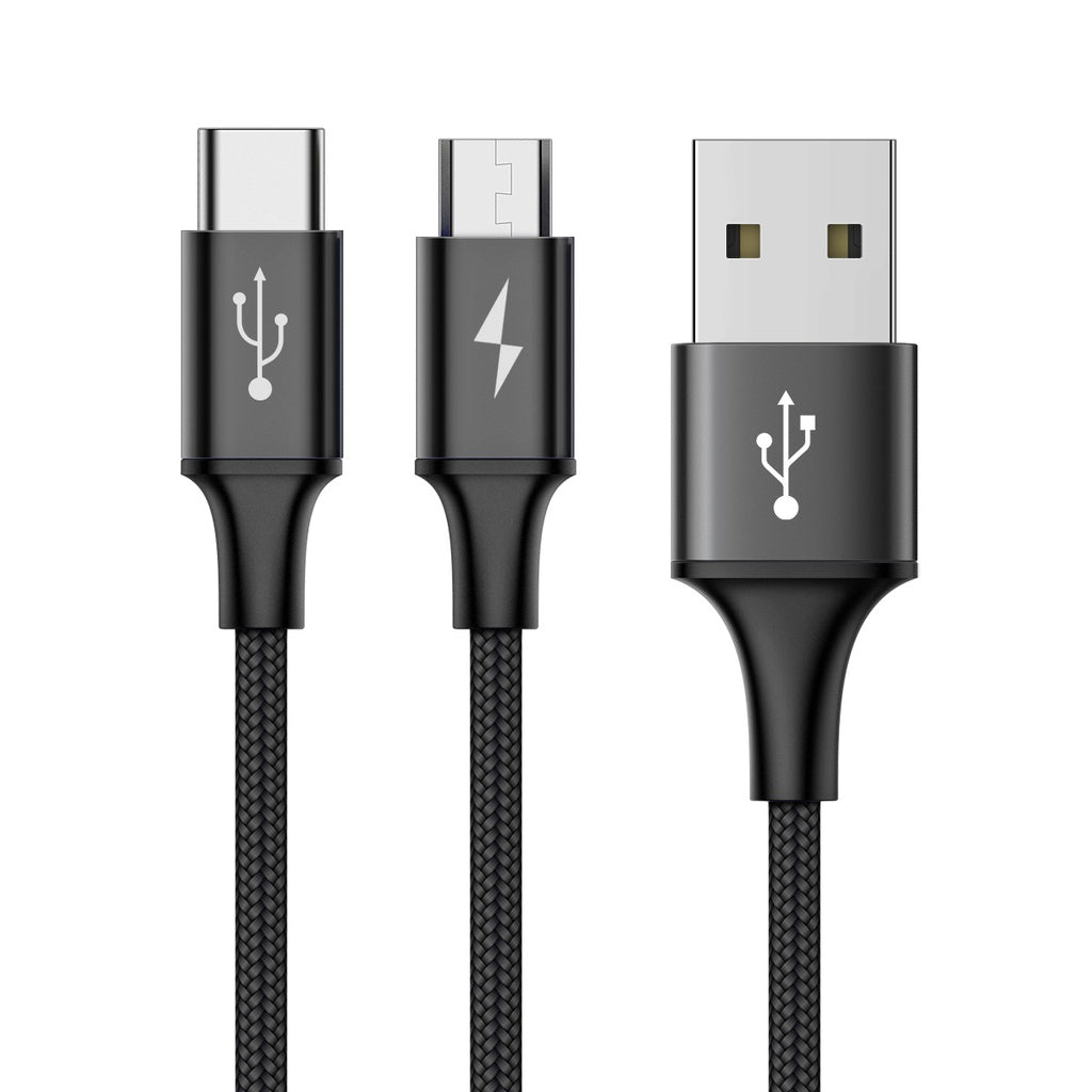 Baseus Rapid 2-1Cable Micro Type C 1.2M