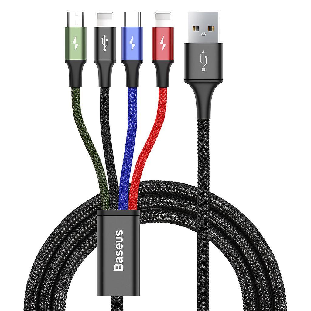 Baseus 4-In-1 Cable L+L+C+M 1.2M