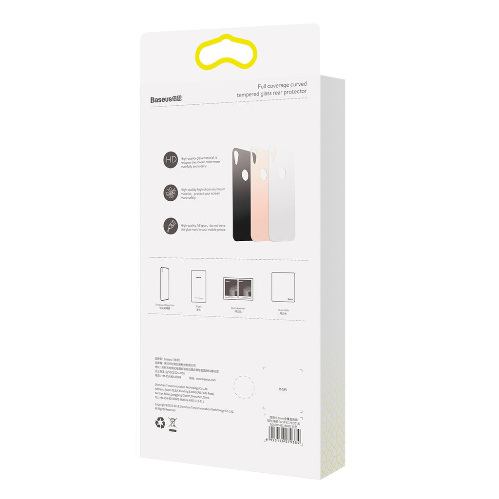Baseus Full Curve Tg Back Iphone Xr