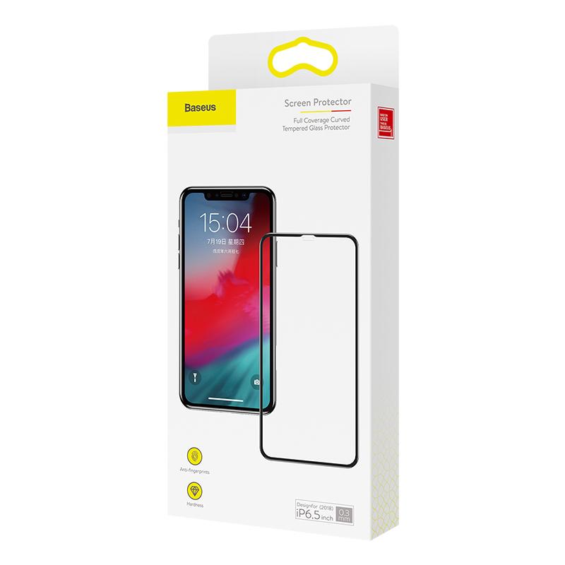 Baseus Fullcurve Tg Iphone Xs Max