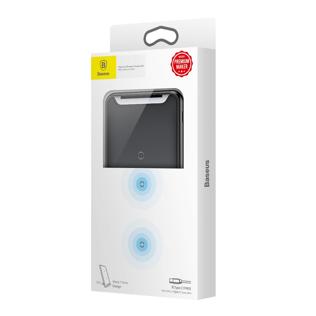Baseus Three-Coil Wireless Charging Pad