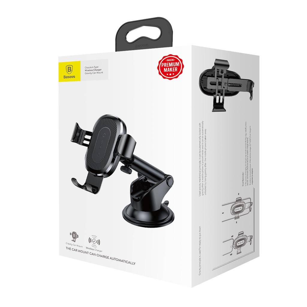 Baseus Gravity Wireless Charger Car Mount