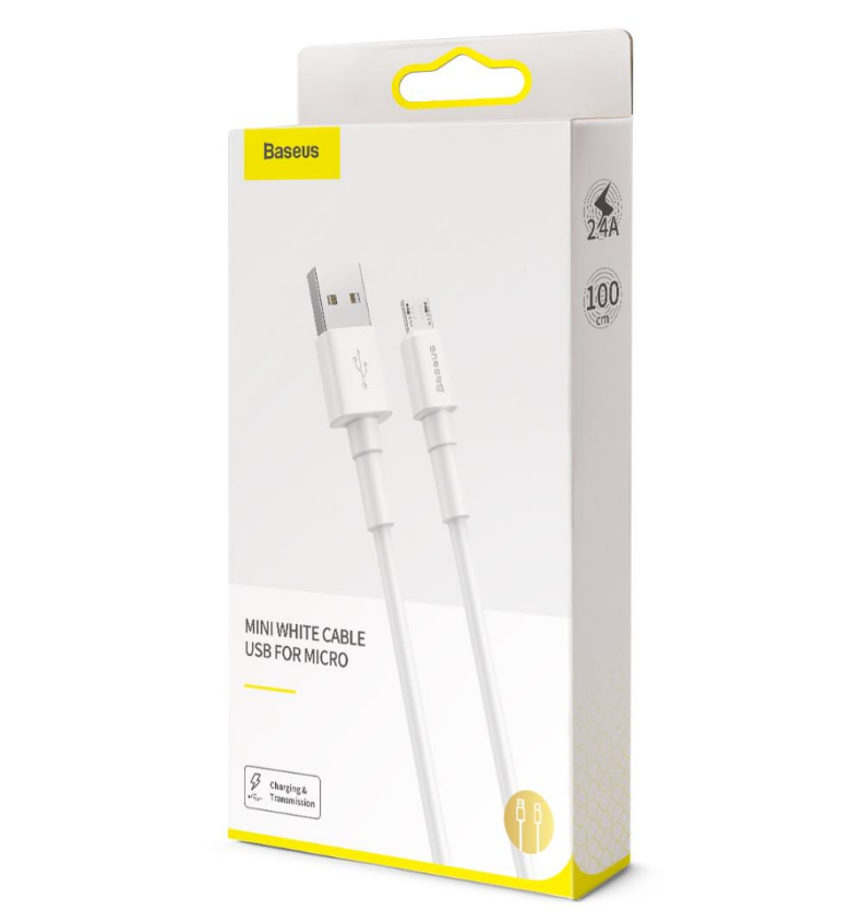 Baseus Mini Cable Usb For Micro 2.4A 1M