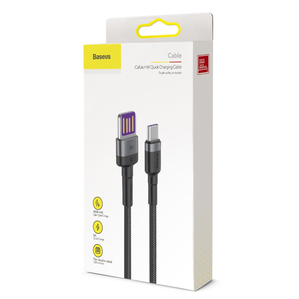 Baseus Cafule Hw Qc Data Cable U Type-C 40W 1M