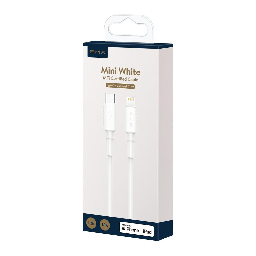 Bmx Mini Mfi Cable Type-C To Ip Pd 1.2M