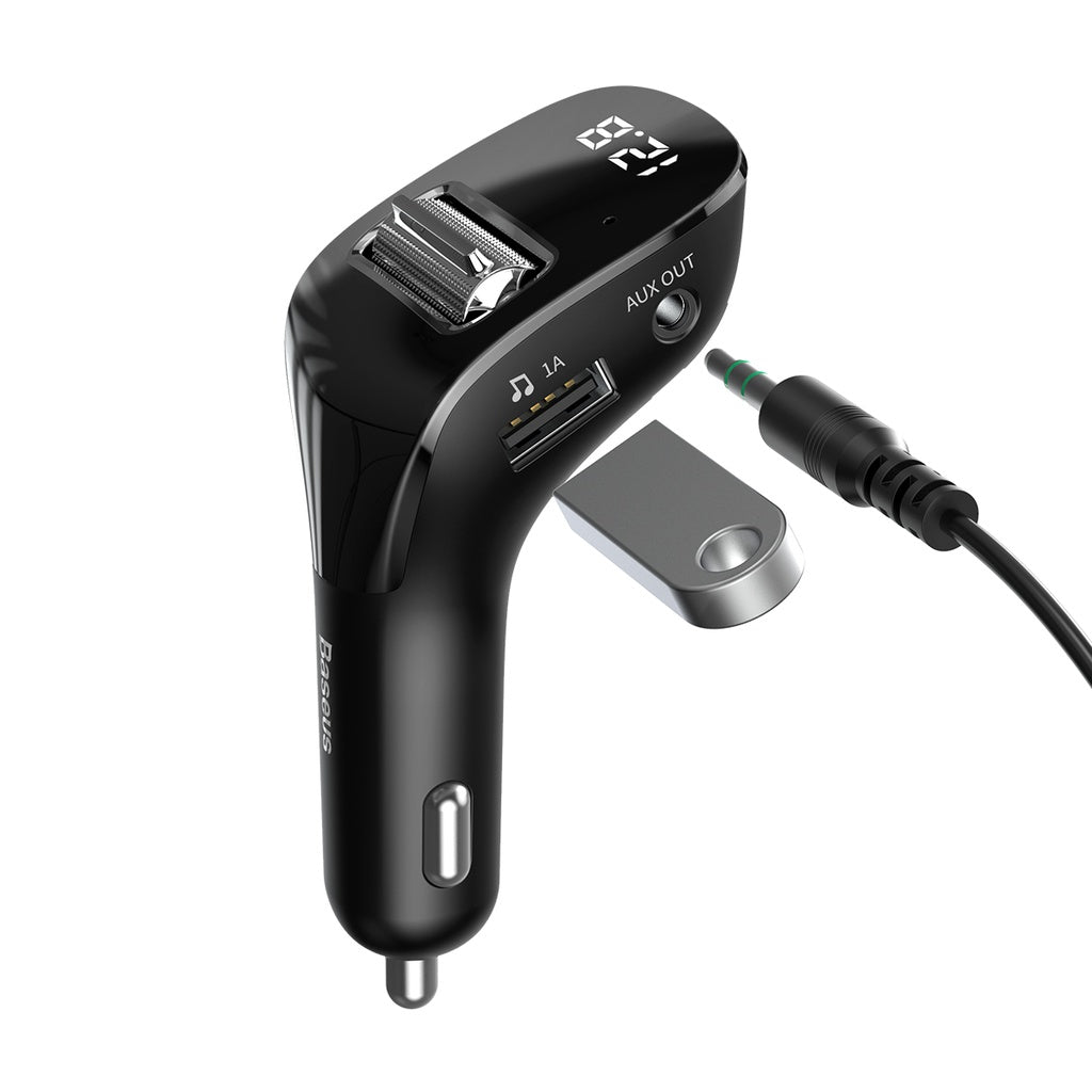 Baseus Streamer F40 Aux Wireless Mp3 Car Charger