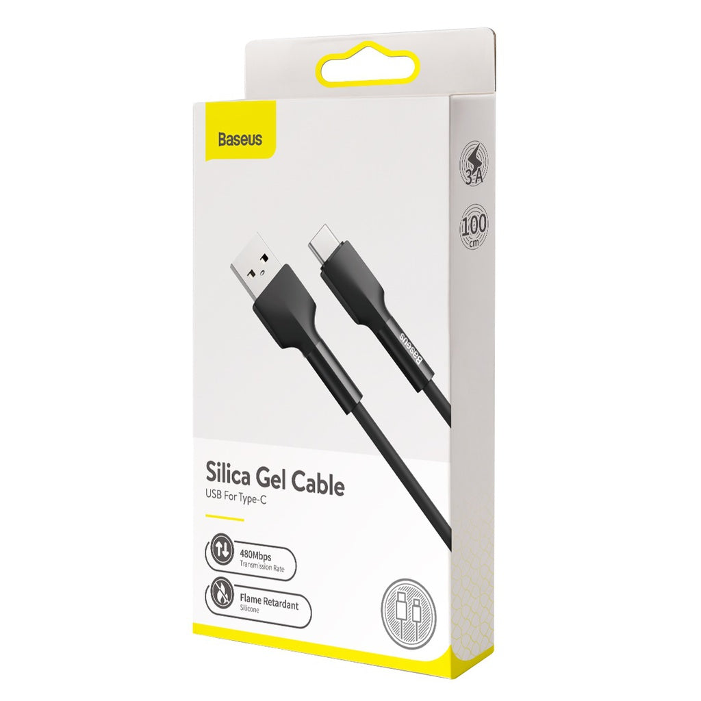 Baseus Silica Gel Cable Usb For Type-C 2M