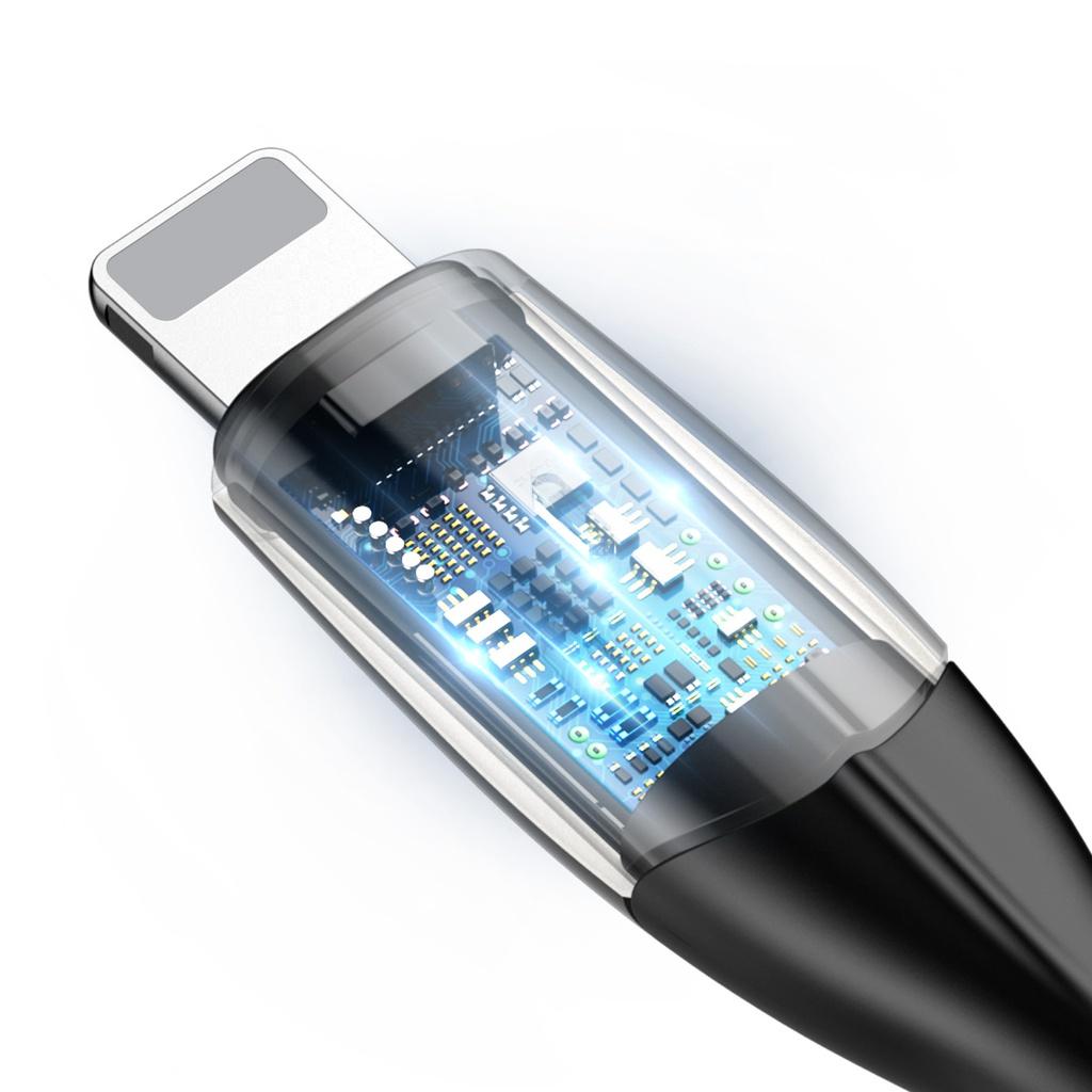 Baseus Horizontal Data Cable Ip 2.4A 1M (16 Pack)