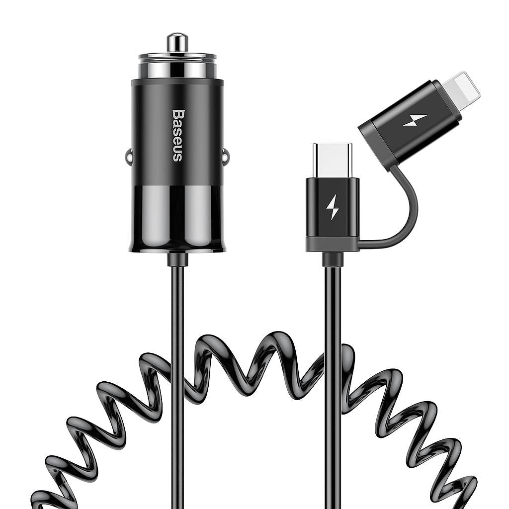 Baseus Enjoy Together 2-In-1 Car Charger