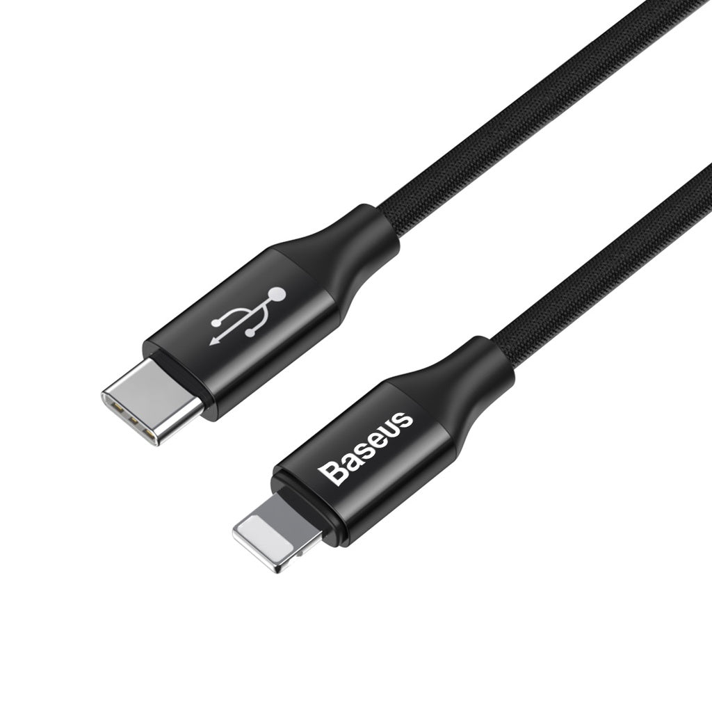 Baseus Yiven Series Type-C To Ip Cable Pd 20W 2M