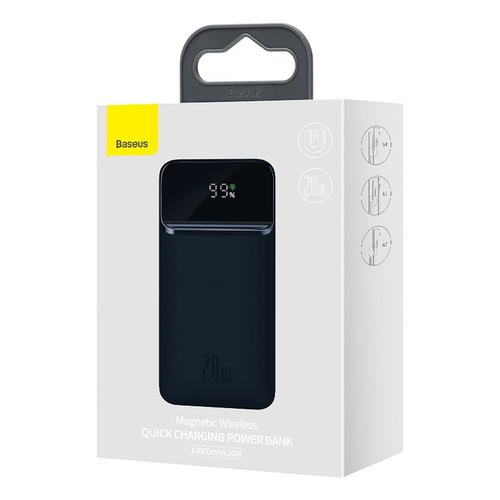 Baseus Magnetic Wireless Fast Charging Power Bank 10000mAh 20W-Blue