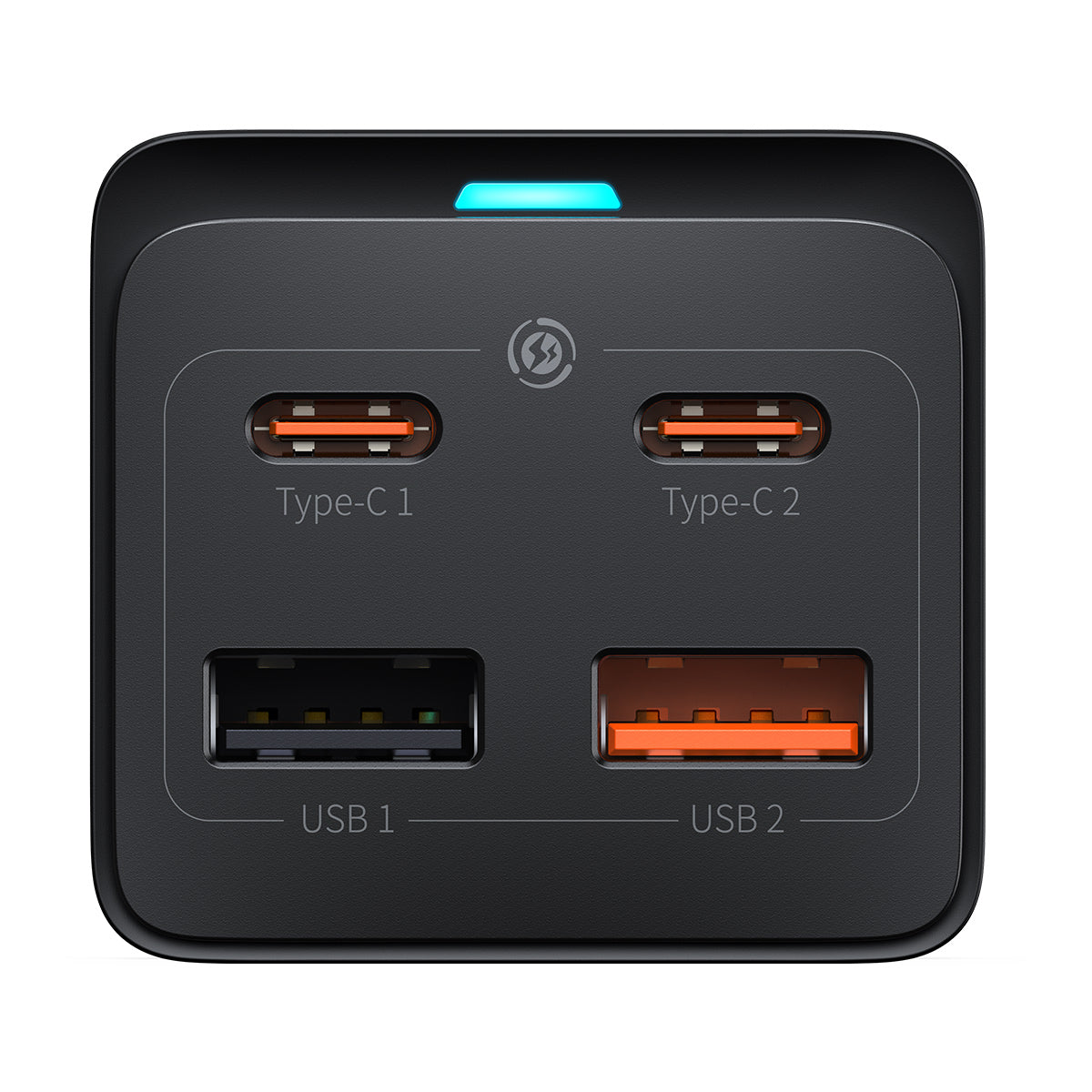 Baseus GaN3 Pro Desktop Power strip 2AC+2U+2C 65W US Black