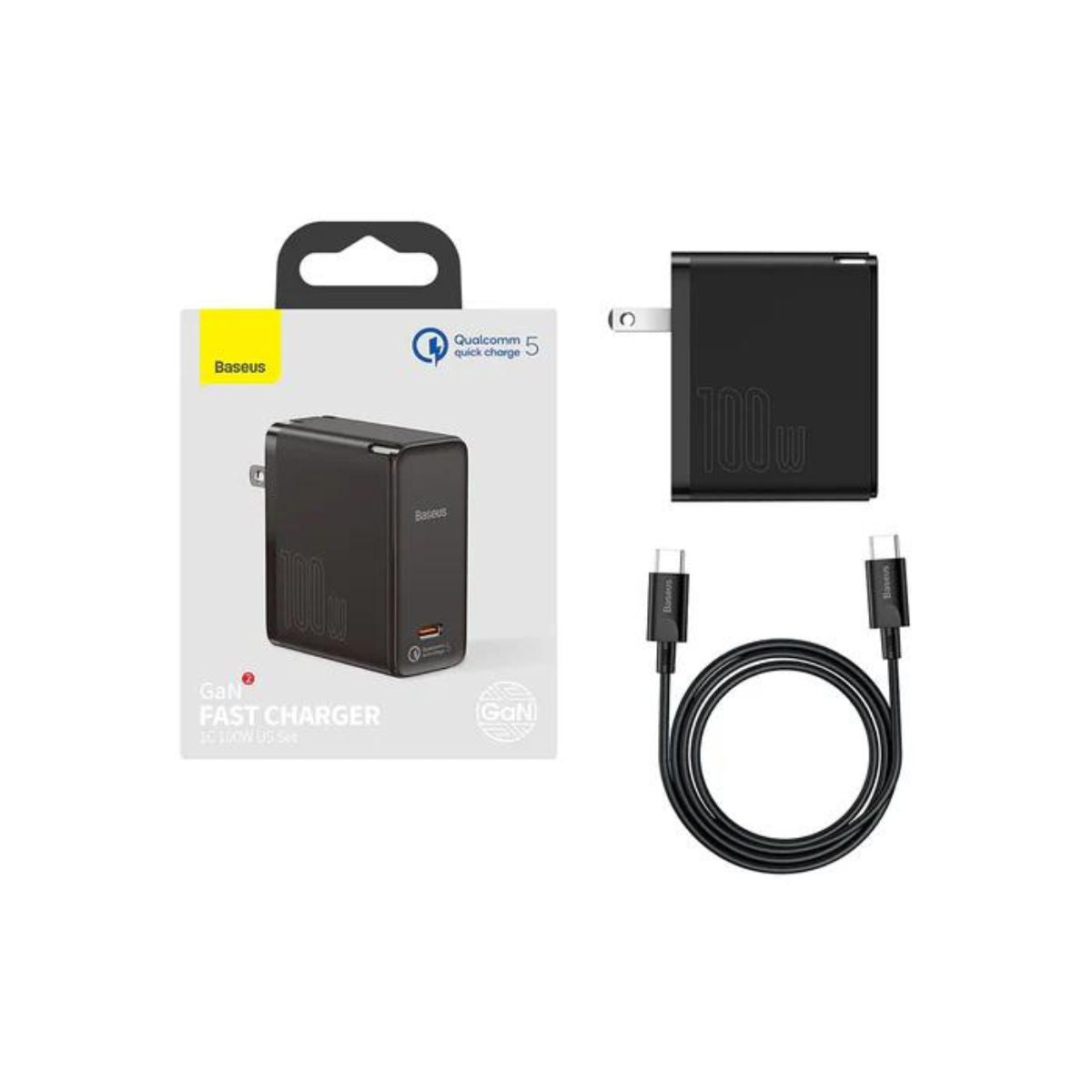 Baseus GaN2 Fast Charger 1C 100W