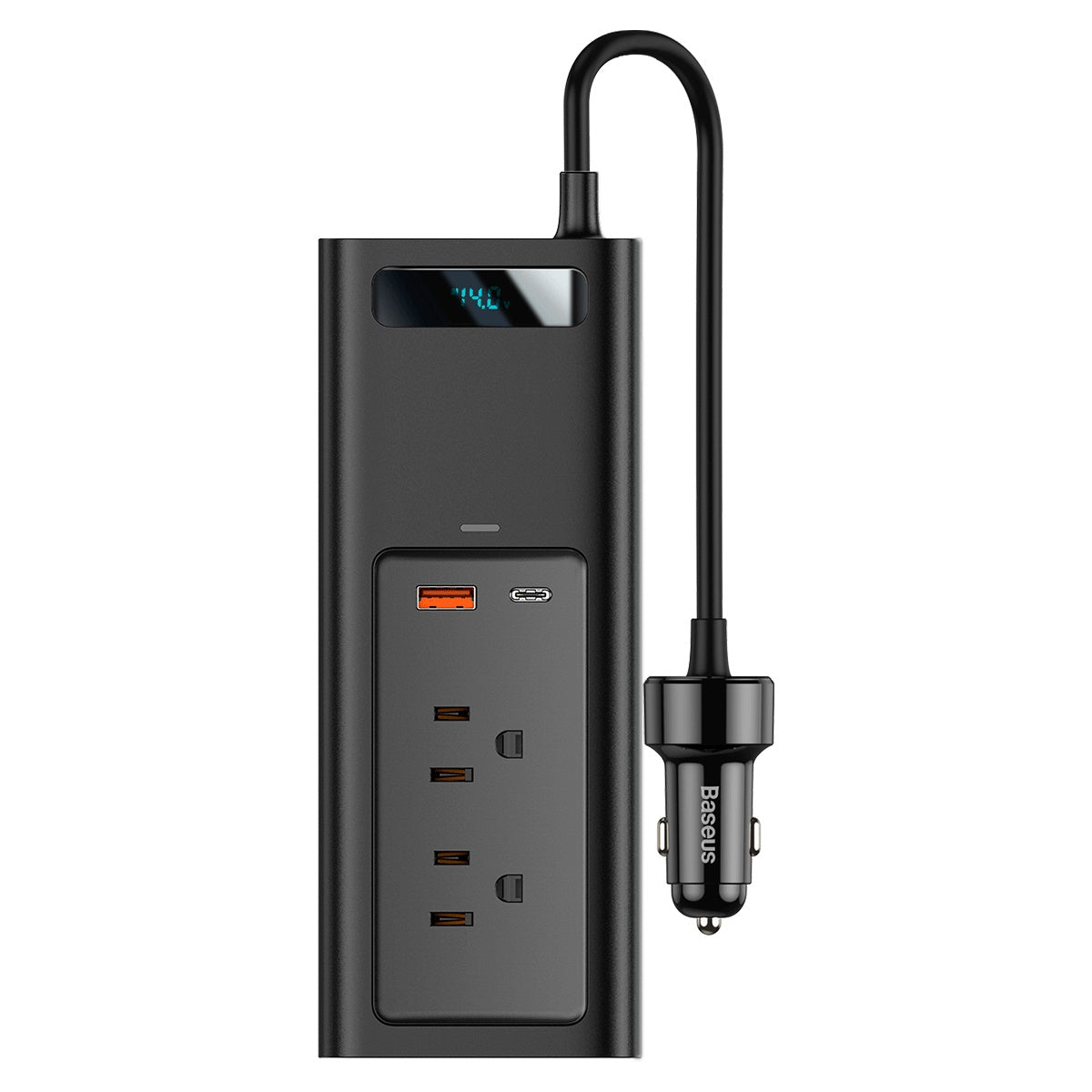 Baseus In-car Inverter 150W (110V US) Black