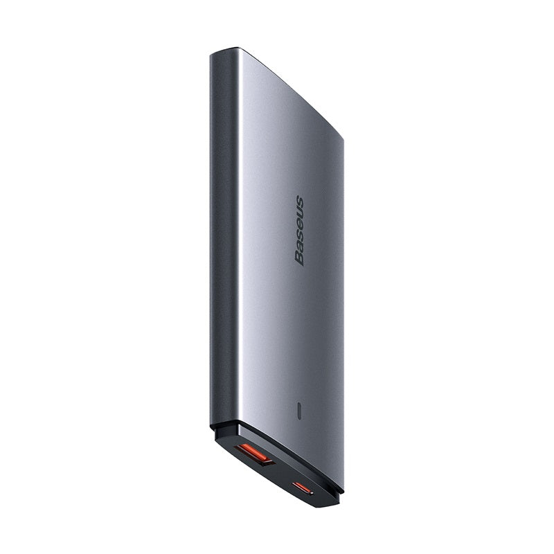 Baseus GaN5 Pro Ultra-Slim Fast Charger C+U 65W Overseas Edition - Gray