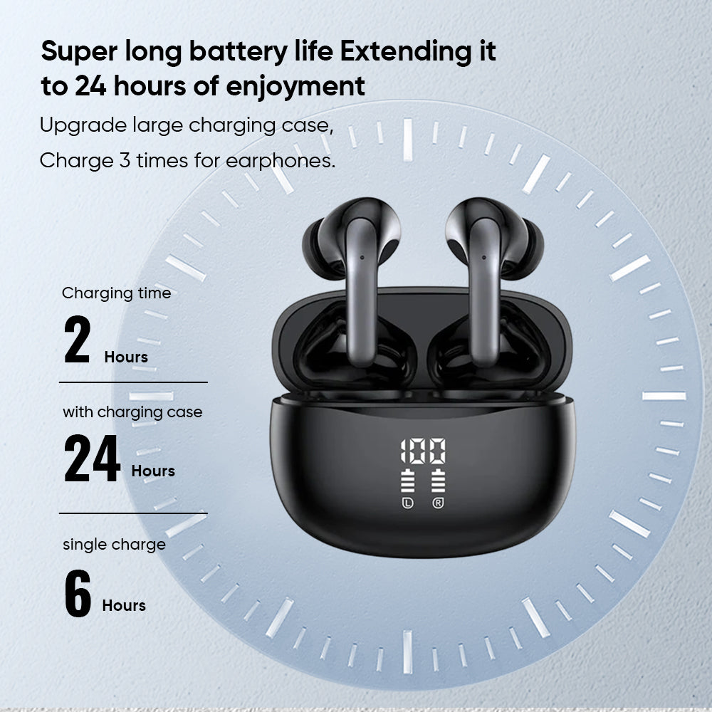 Miccell BH32 (ANC) Wireless Earphone Black