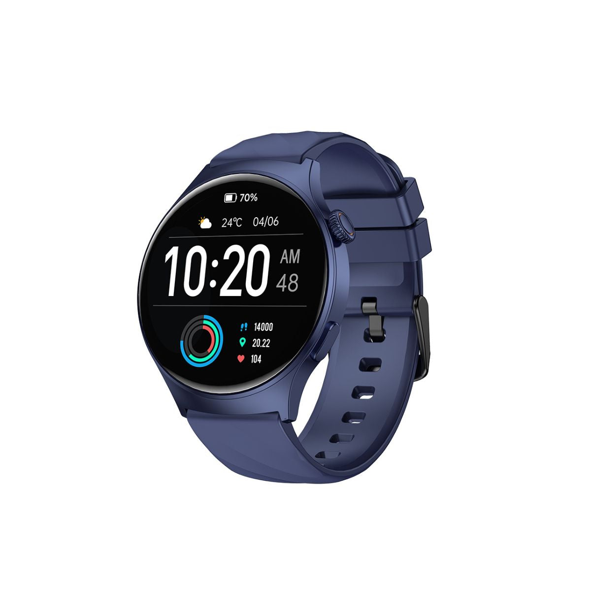 Miccell Smart Watch Ultra-Wide Viewing Angle SM03 Blue