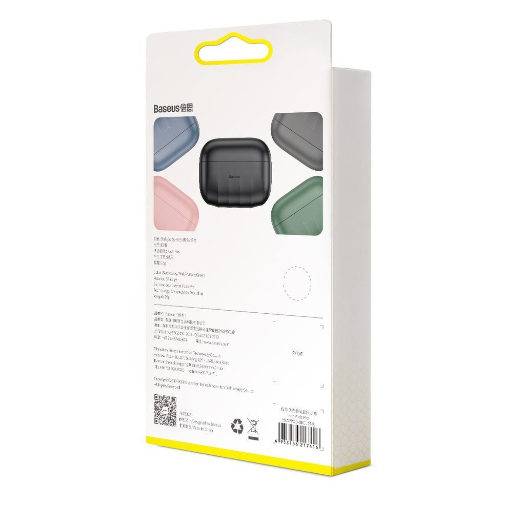Baseus Shell Pattern Silica Gel Case For Pods Pro