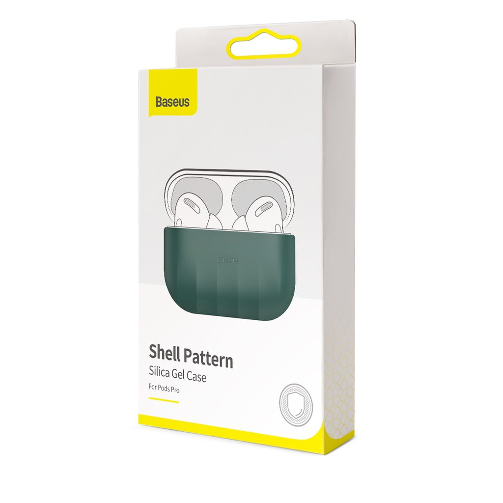Baseus Shell Pattern Silica Gel Case For Pods Pro