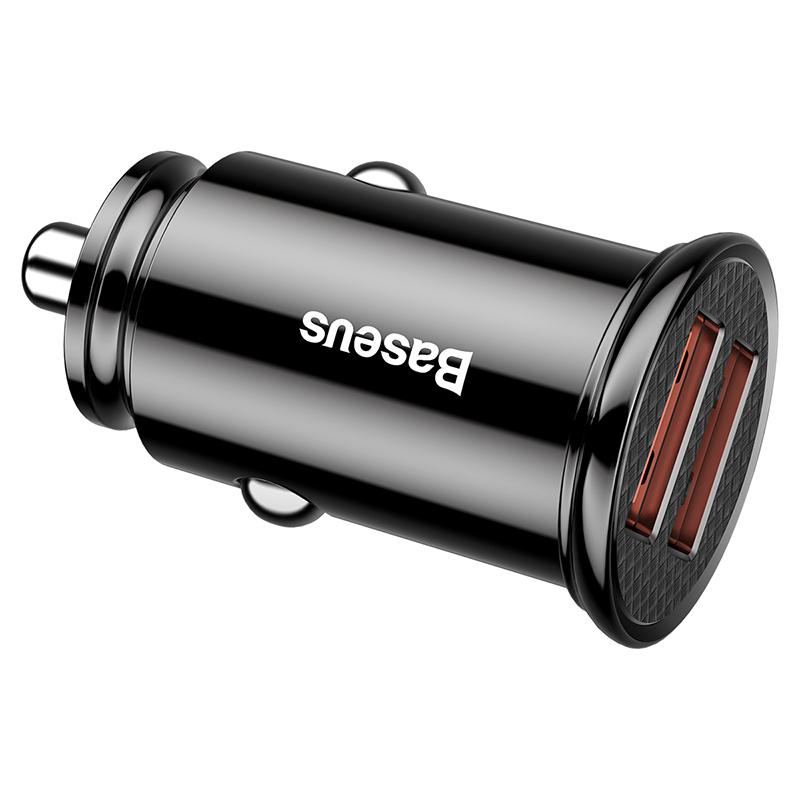Baseus Mini Dual Qc 3.0 Car Charger