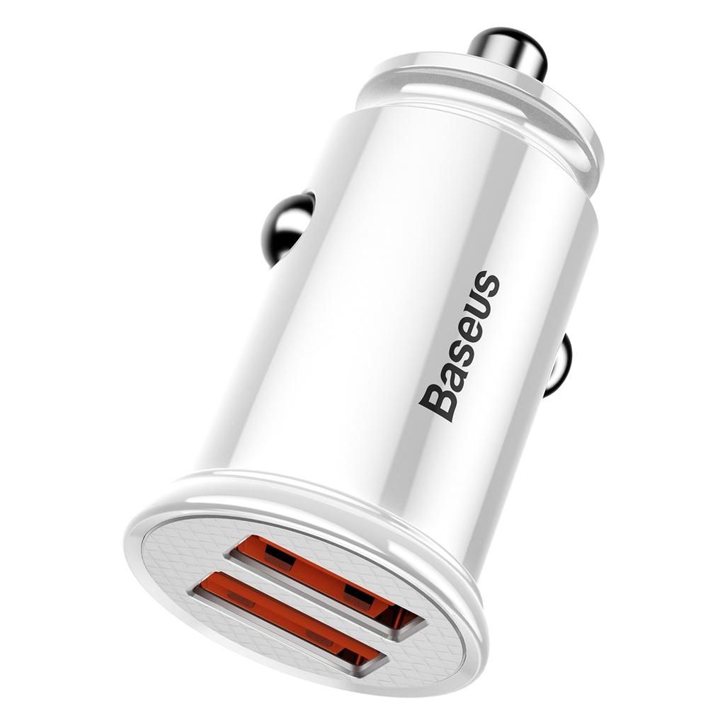 Baseus Mini Dual Qc 3.0 Car Charger