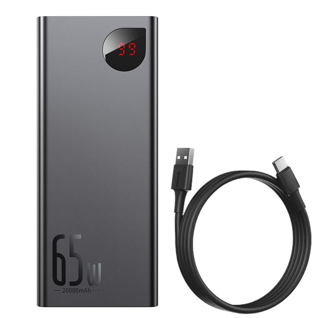 Baseus Adaman Metal Digital Display Quick Charge Power Bank 20000Mah 65W