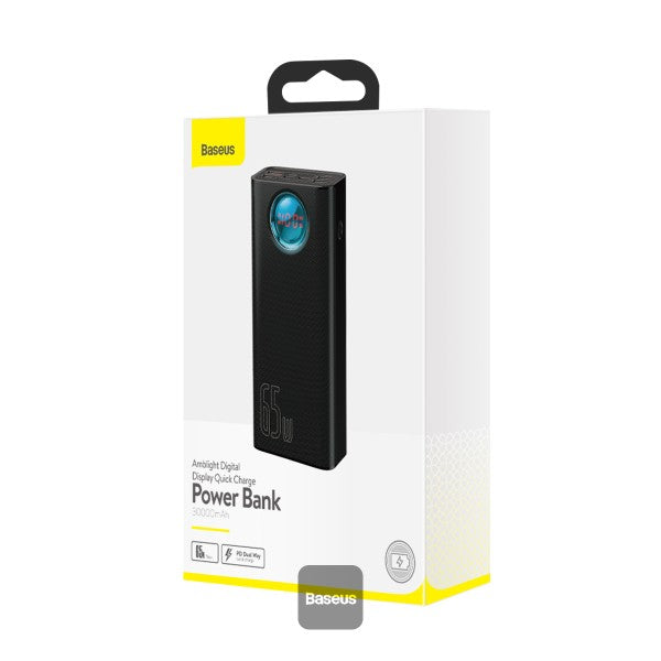 Baseus Amblight Digital Display Quick Charge Power Bank 30000Mah 65W