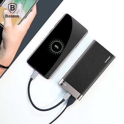 Baseus Parallel T-C Qc3.0 Power Bank 18W 20000 Mah