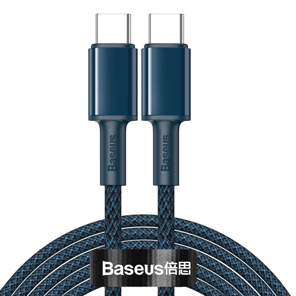 Baseus High Density Braided Fast Charging Data Cable Type-C To Type-C 100W 5A 2M
