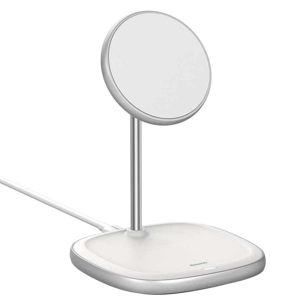 Baseus Swan Magnetic Desktop Bracket Wireless Charger(Suit For Ip12)