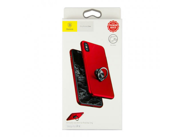 Baseus Ring Bracket Case Iphone X