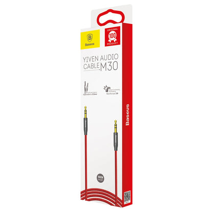 Baseus Yiven Audio Cable M30 1M Red+Blk