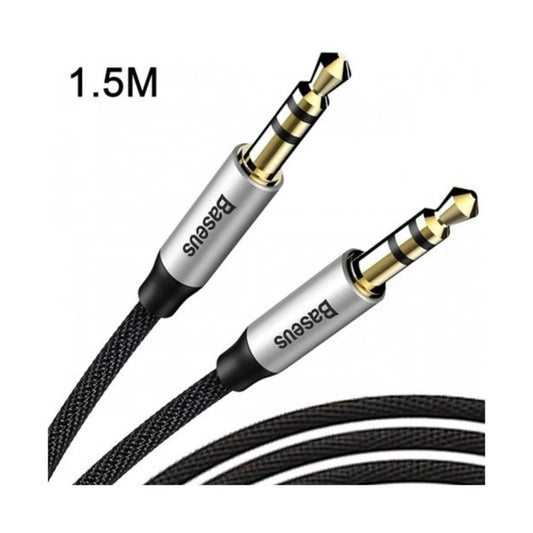 Baseus Yiven Audio Cable M30 1.5M SLV+BLK