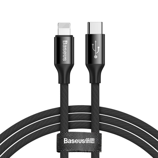Baseus Yiven Series Type-C To Ip Cable Pd 20W 2M