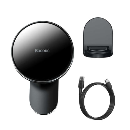 Baseus Big Energy Car Mount Wireless Charger (15W) (Suit For Ip12 / 13)