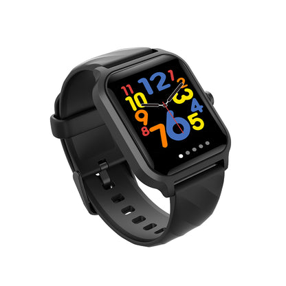 Miccell Smart Watch Ultra-Wide Viewing Angle SM02 Black