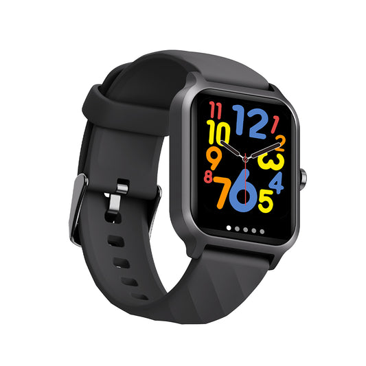 Miccell Smart Watch Ultra-Wide Viewing Angle SM02 Black