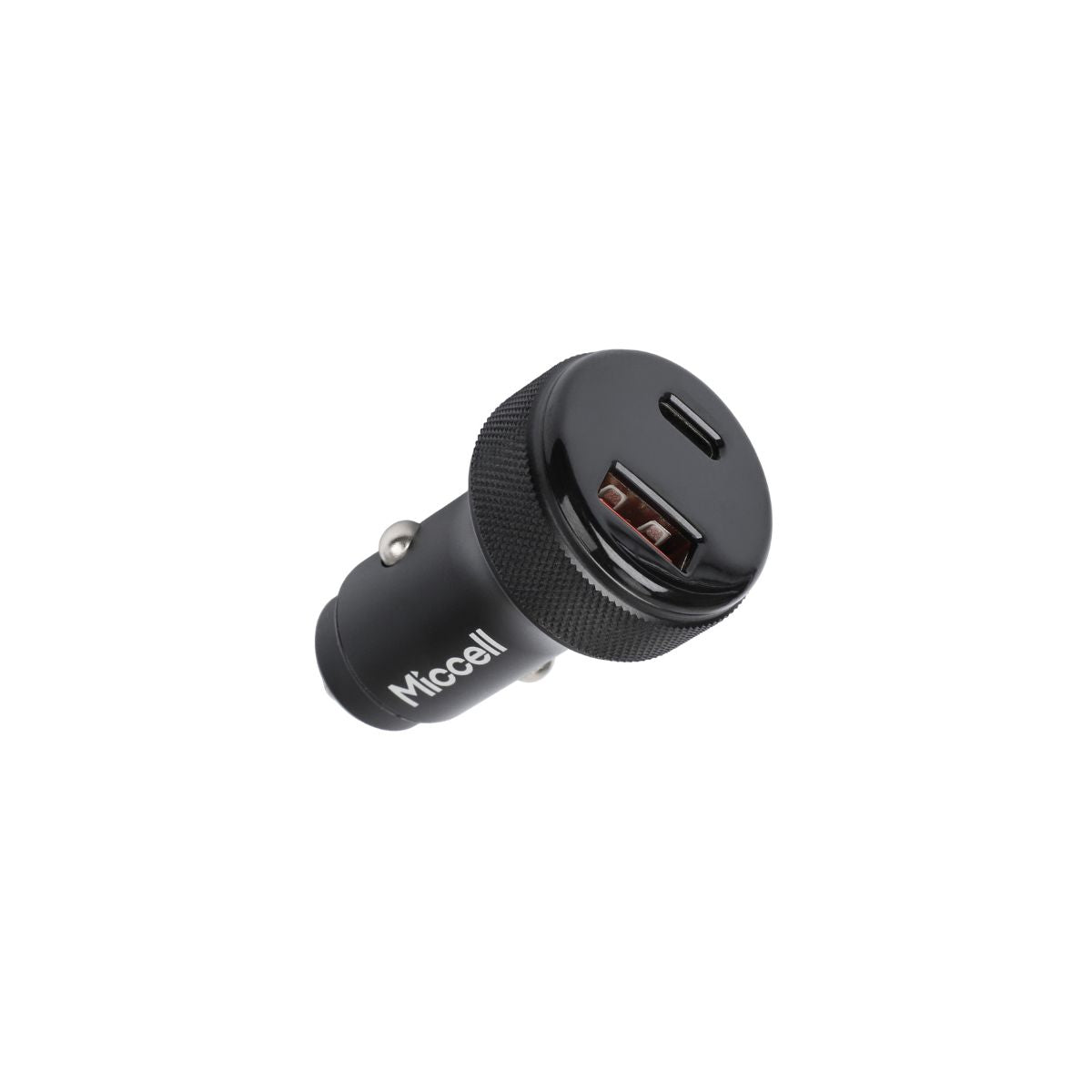 Miccell VQ-C39 Dual Output Car Charger U+C 48W - Black