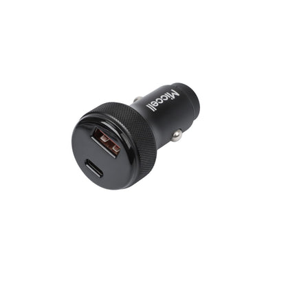 Miccell VQ-C39 Dual Output Car Charger U+C 48W - Black