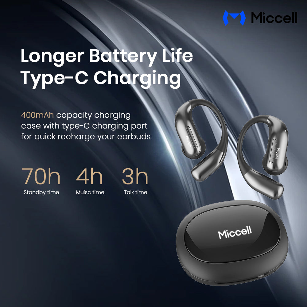 Miccell BH31 OWS Bluetooth Wireless Earphones
