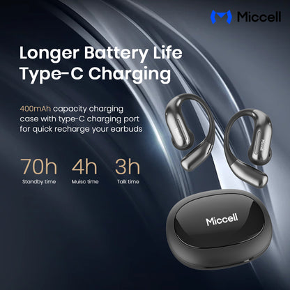 Miccell BH31 OWS Bluetooth Wireless Earphones