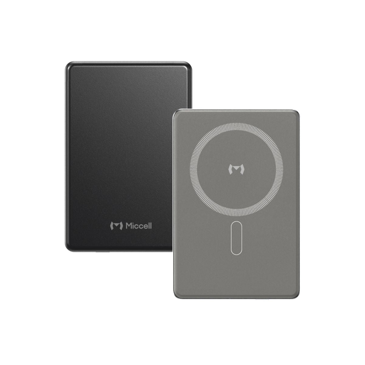 Miccell P31 Magnetic Wireless Charging Power Bank 10000 mAh 20W - Gray