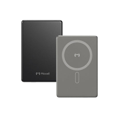 Miccell P31 Magnetic Wireless Charging Power Bank 10000 mAh 20W - Gray