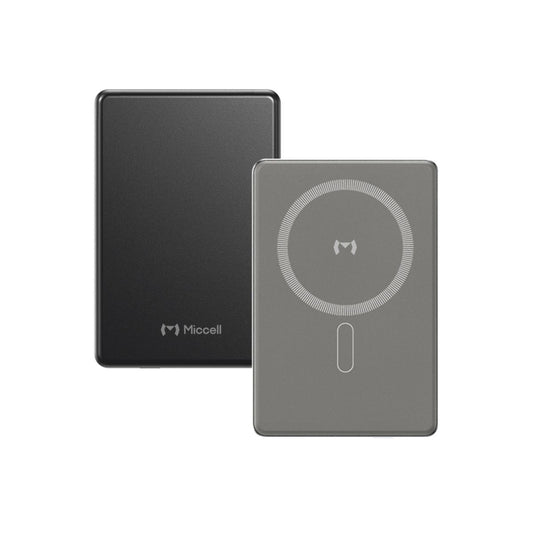 Miccell P31 Magnetic Wireless Charging Power Bank 10000 mAh 20W - Gray