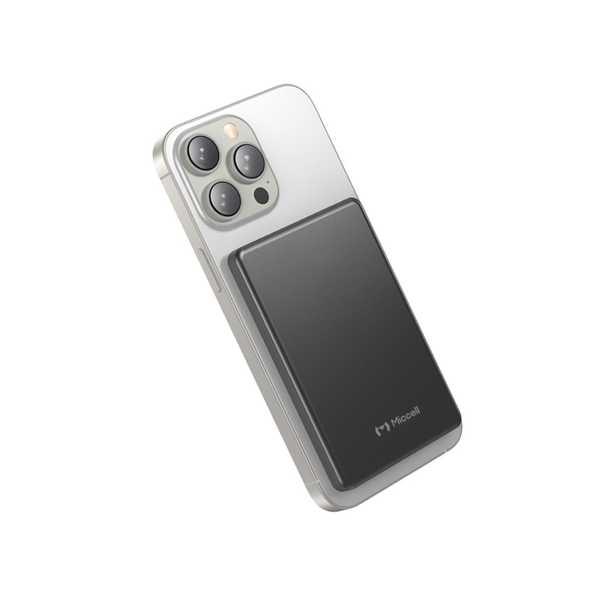 Miccell P31 Magnetic Wireless Charging Power Bank 10000 mAh 20W - Gray