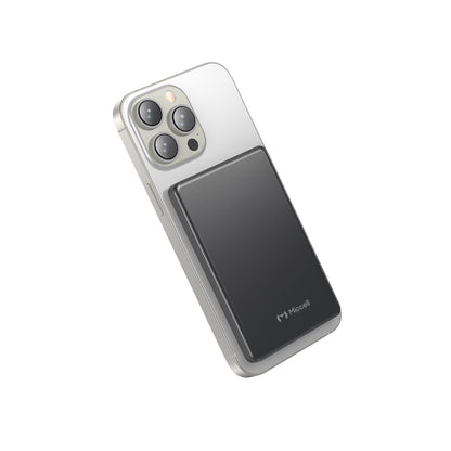 Miccell P31 Magnetic Wireless Charging Power Bank 10000 mAh 20W - Gray