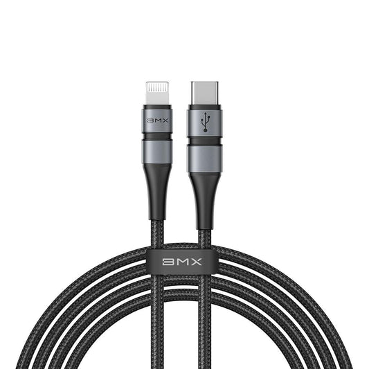 Bmx Double Mfi Cable Type-C To Ip Pd 1.8M